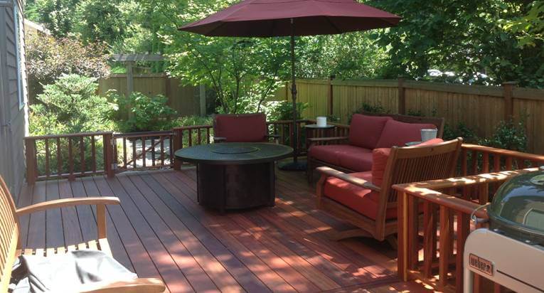 Outdoor living spaces: a “pattern language”