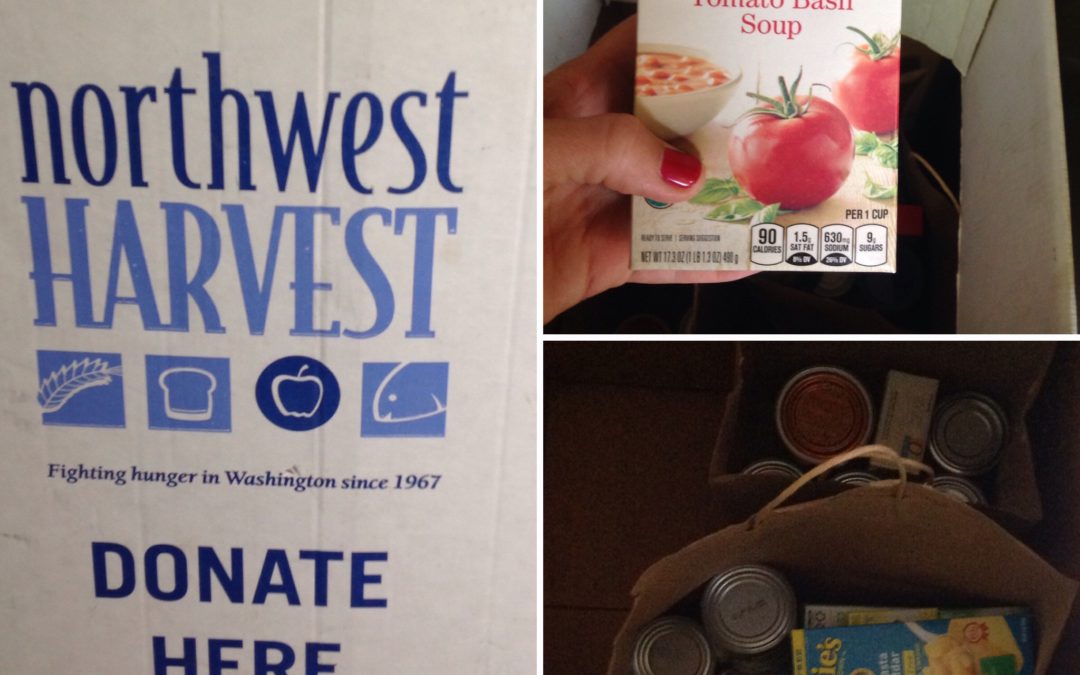 Donate to our Northwest Harvest food drive