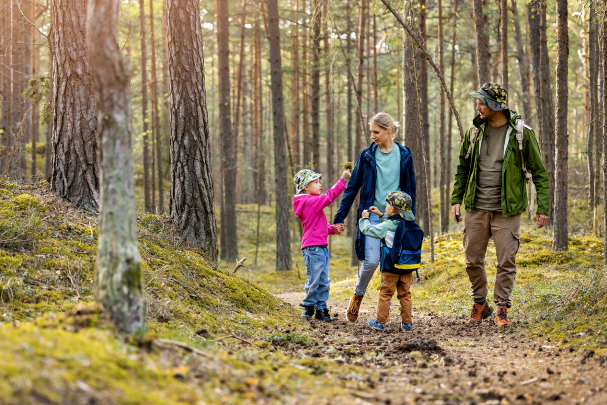 One way to celebrate Earth Day is to take your family outdoors. In Harmony Sustainable Landscapes 